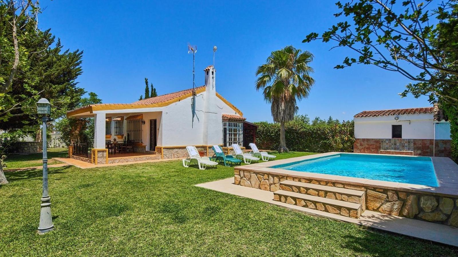 Villa Alegria Conil De La Frontera By Ruralidays エクステリア 写真
